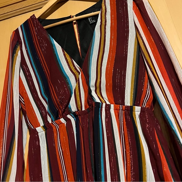 Forever 21 Striped Surplice Romper!!! - Picture 4 of 14